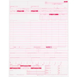 TOPS 1-part UB-04 Laser-cut Forms