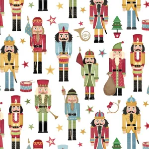 Traditional Nutcracker Jumbo Holiday Gift Wrap, 2 Rolls