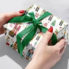 Traditional Nutcracker Jumbo Holiday Gift Wrap, 2 Rolls