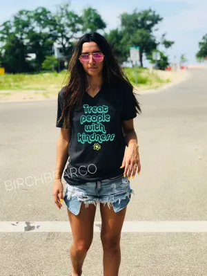 Treat People With Kindness Shirt | Unisex V Neck