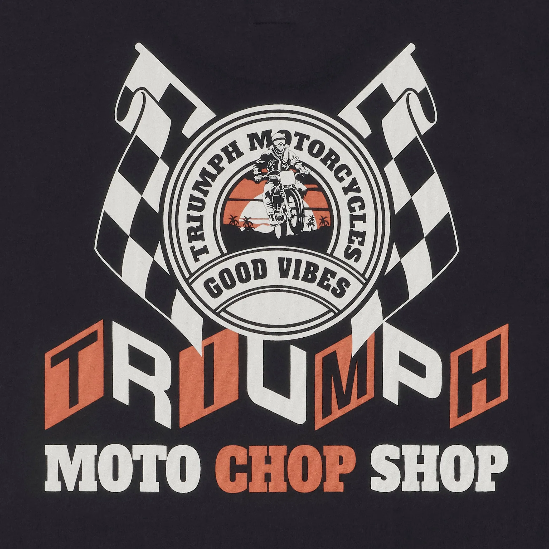 Triumph Good Vibes T-Shirt - Black