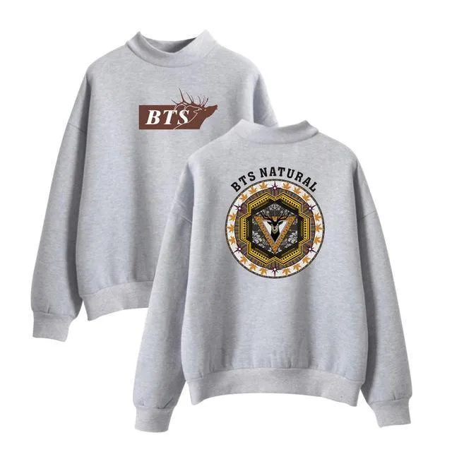 Trustworthy transactions BTS Turtlenecks Short-term offer Sweatshirts Funny Animal