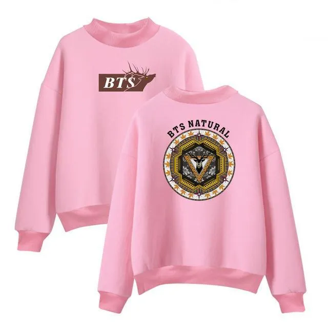 Trustworthy transactions BTS Turtlenecks Short-term offer Sweatshirts Funny Animal