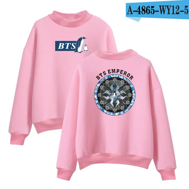 Trustworthy transactions BTS Turtlenecks Short-term offer Sweatshirts Funny Animal