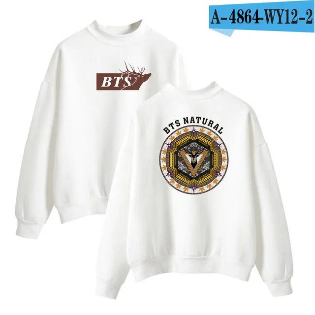 Trustworthy transactions BTS Turtlenecks Short-term offer Sweatshirts Funny Animal