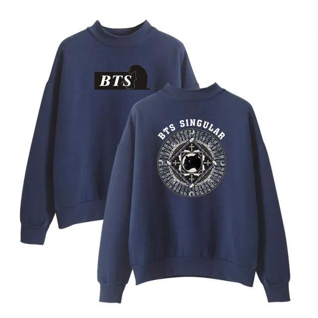 Trustworthy transactions BTS Turtlenecks Short-term offer Sweatshirts Funny Animal