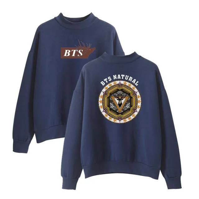 Trustworthy transactions BTS Turtlenecks Short-term offer Sweatshirts Funny Animal