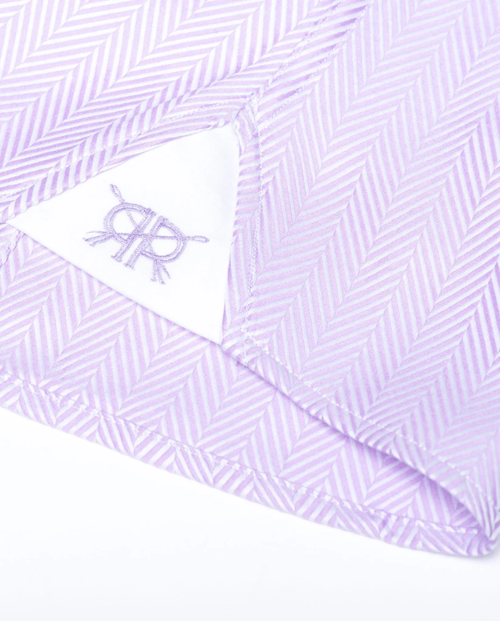 Tunic - Lavender Herringbone