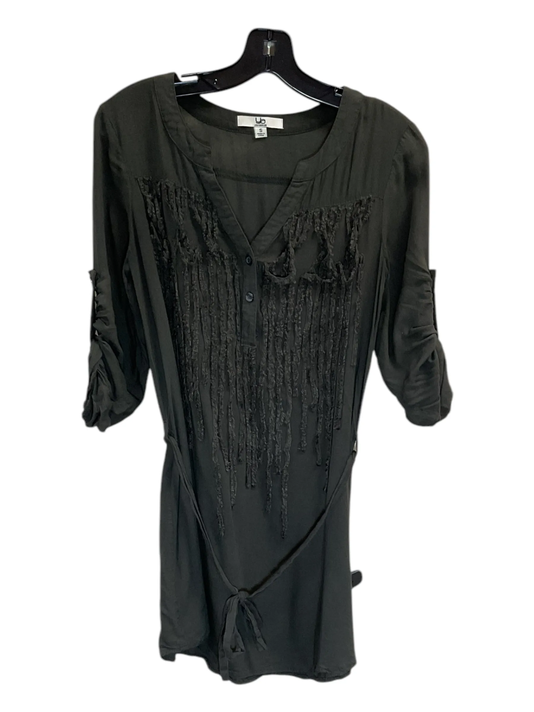 Tunic Long Sleeve By Ya In Green, Size: S