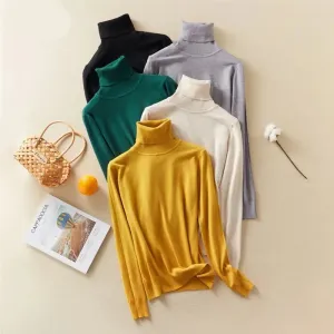 Turtleneck  Women Sweater