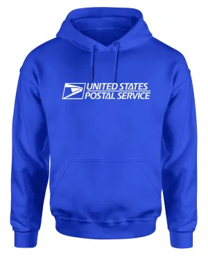 United States postal Service Hoodie USPS Hoodie ALL White Print