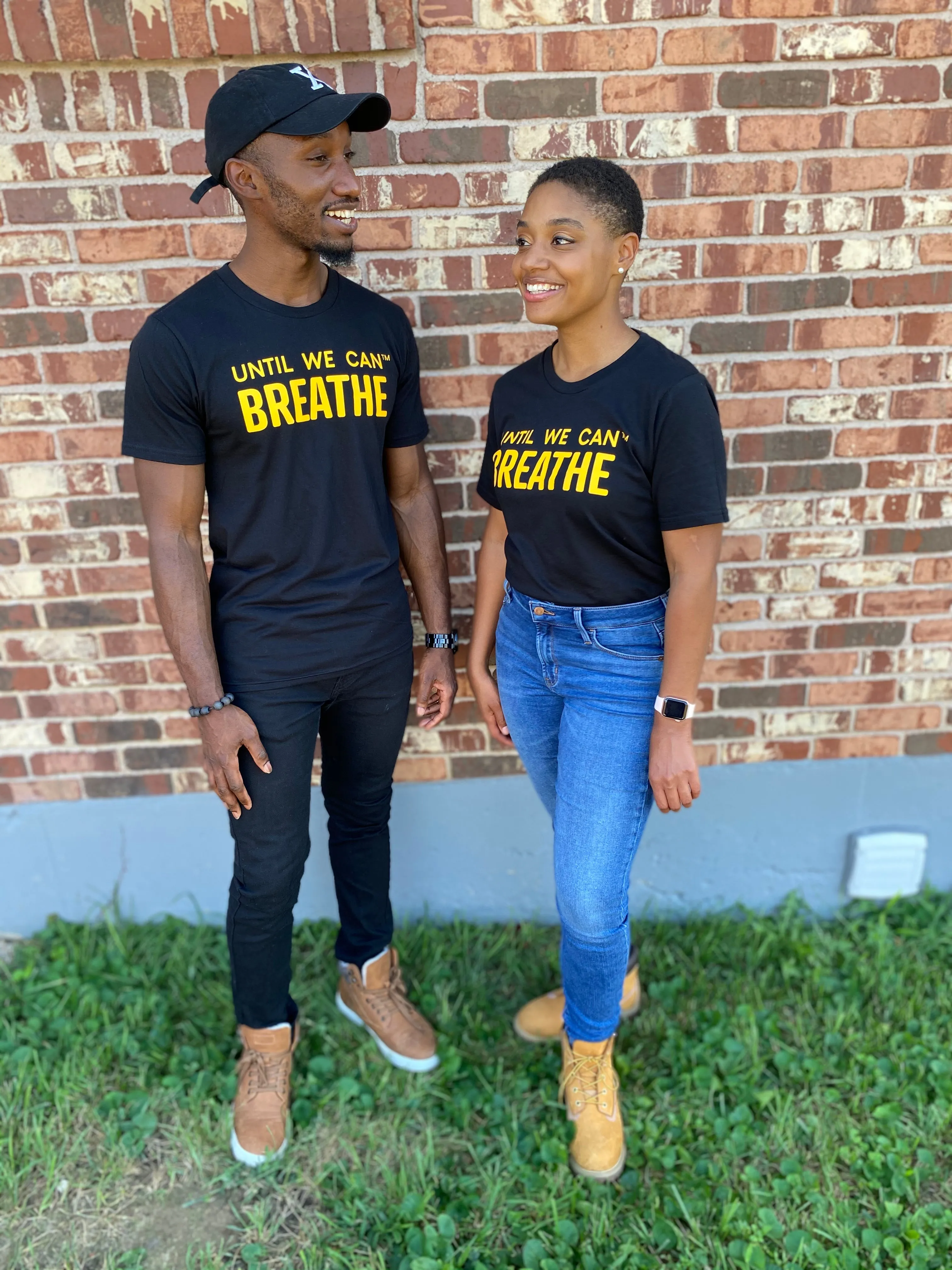 Until We Can Breathe MOCK NECK Long Sleeve Shirt