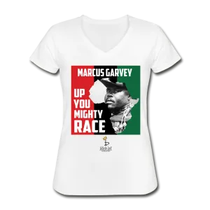 Up You Mighty Race - Women's V-Neck T-Shirt