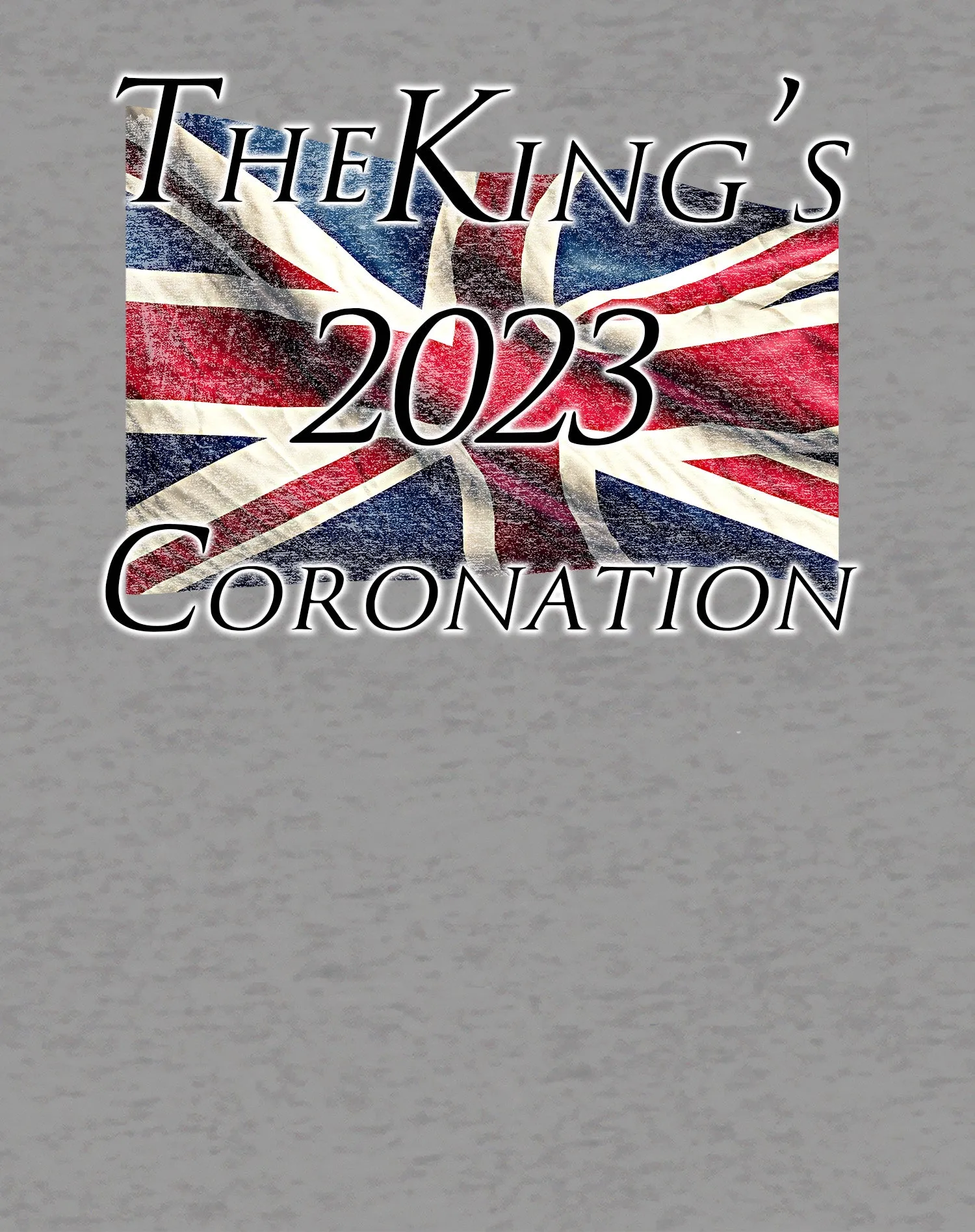 Urban Attitude Kings Coronation 2023 Union Jack Flag Flying Women's T-shirt