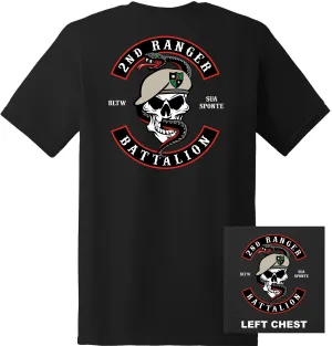 US Army - 2nd Ranger Battalion T-Shirt