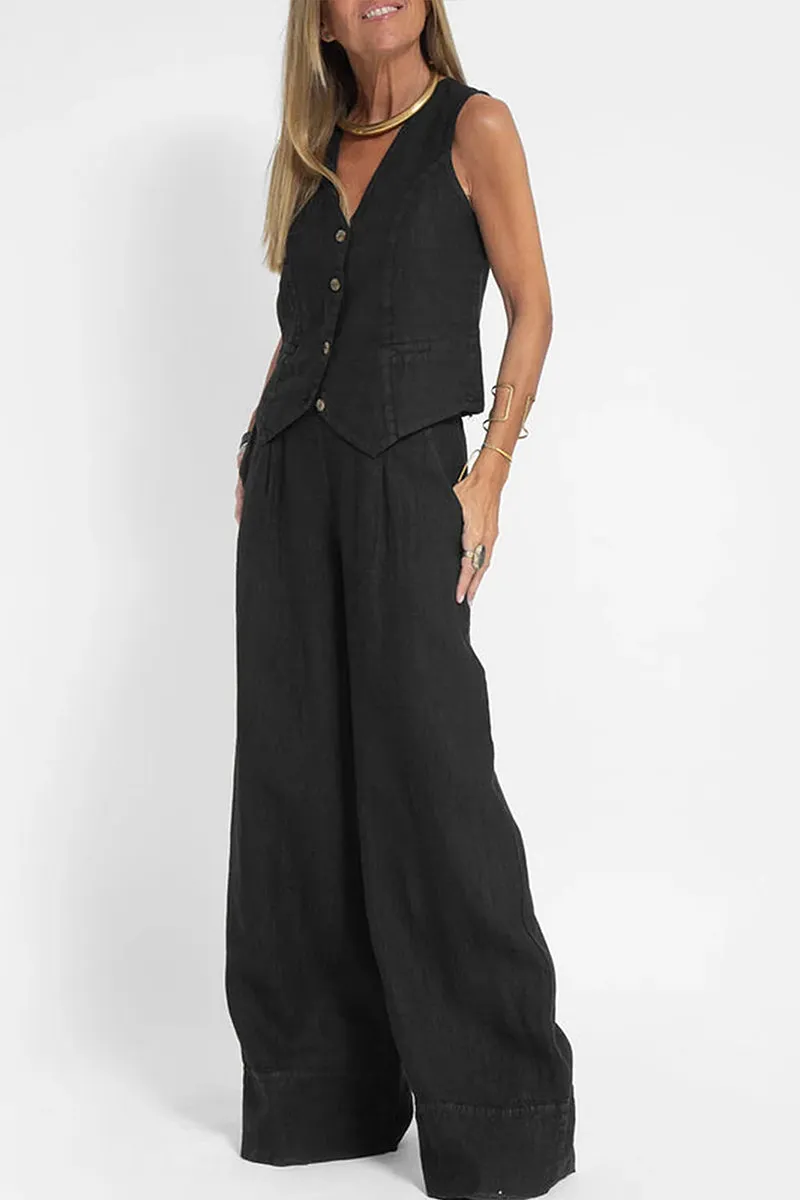 UT3138 Waistcoat and Pants Set