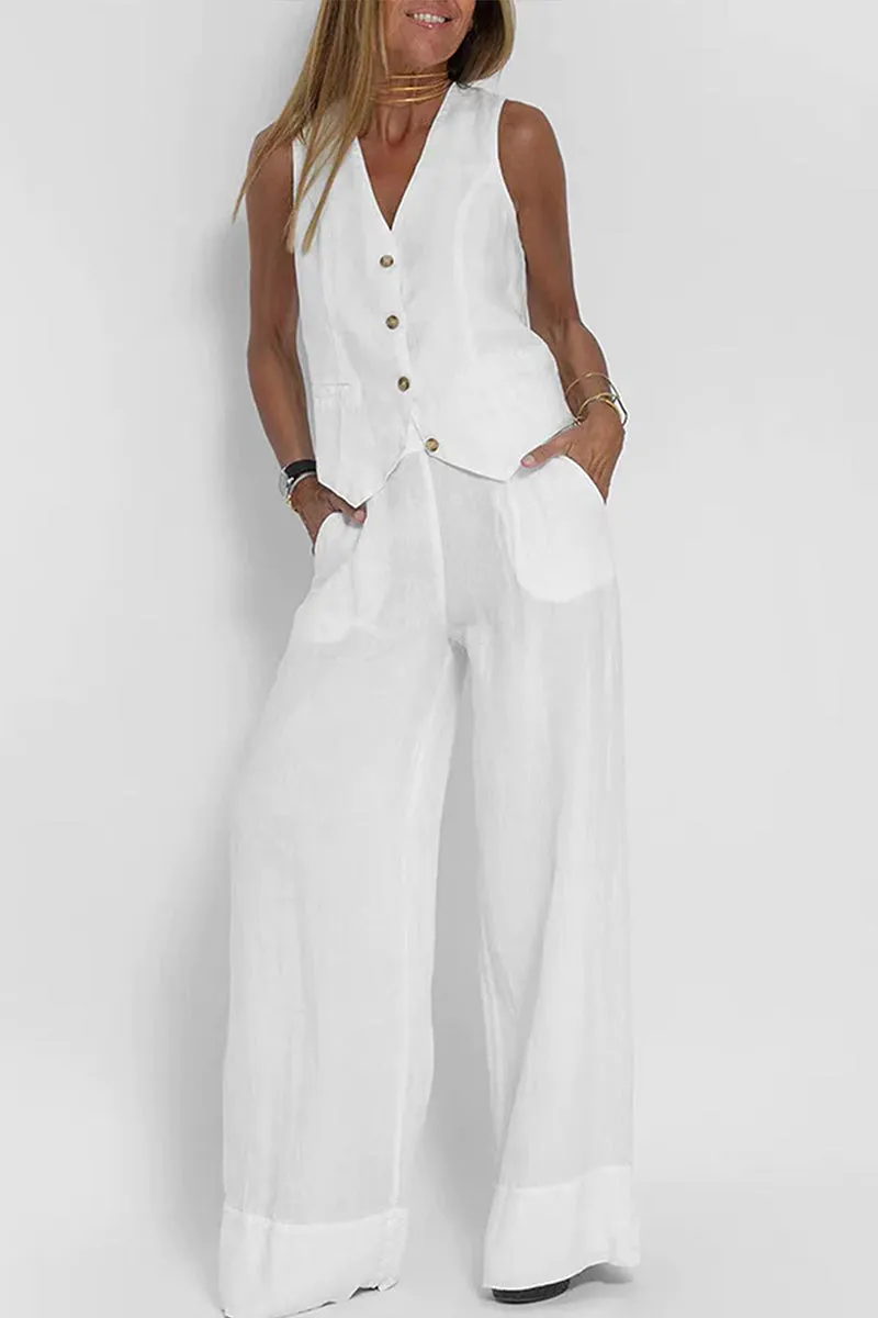 UT3138 Waistcoat and Pants Set