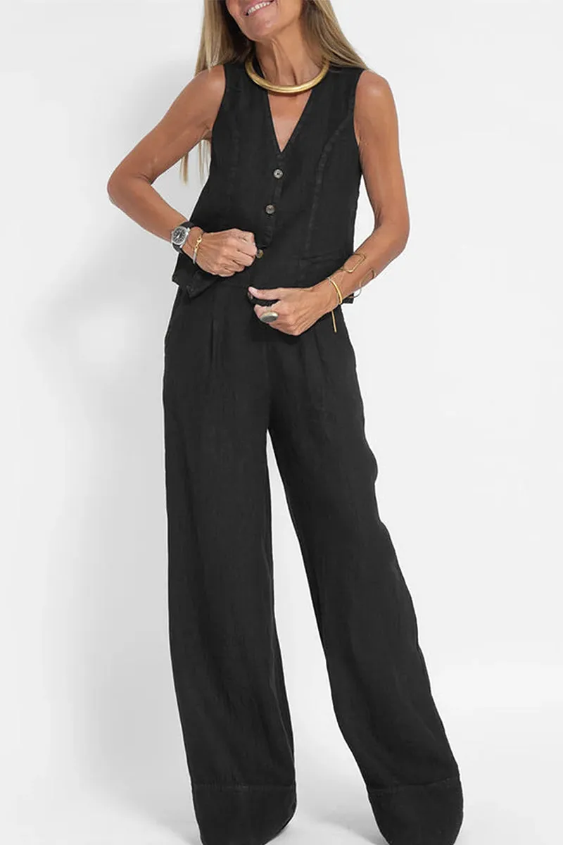 UT3138 Waistcoat and Pants Set