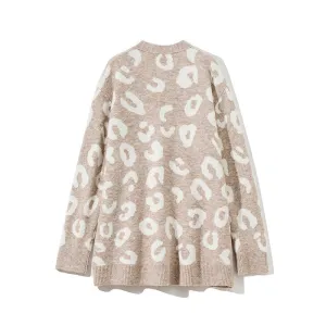 V-Neck Knitted Cardigan