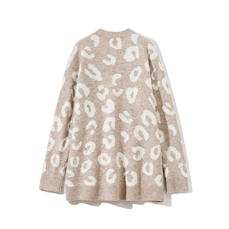V-Neck Knitted Cardigan
