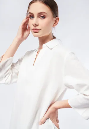V-Neck Long Sleeve Tunic