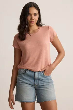 Velvet Casey Shirt in Bark