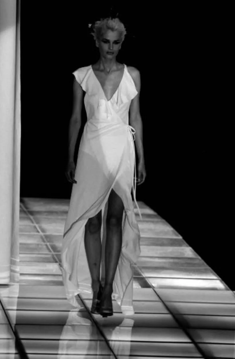 Versace Spring 1997 Wrap Dress