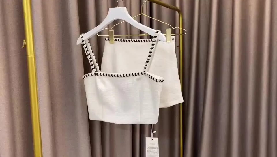 Vest with Skirt 2 Pieces Set