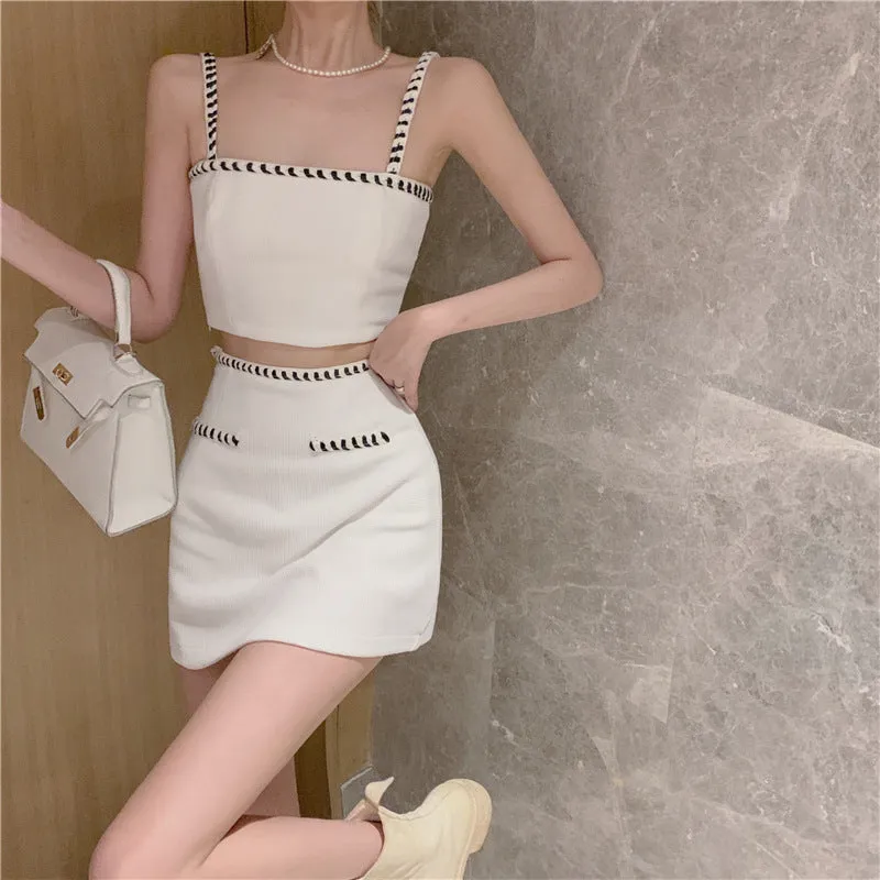 Vest with Skirt 2 Pieces Set