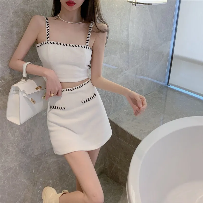 Vest with Skirt 2 Pieces Set