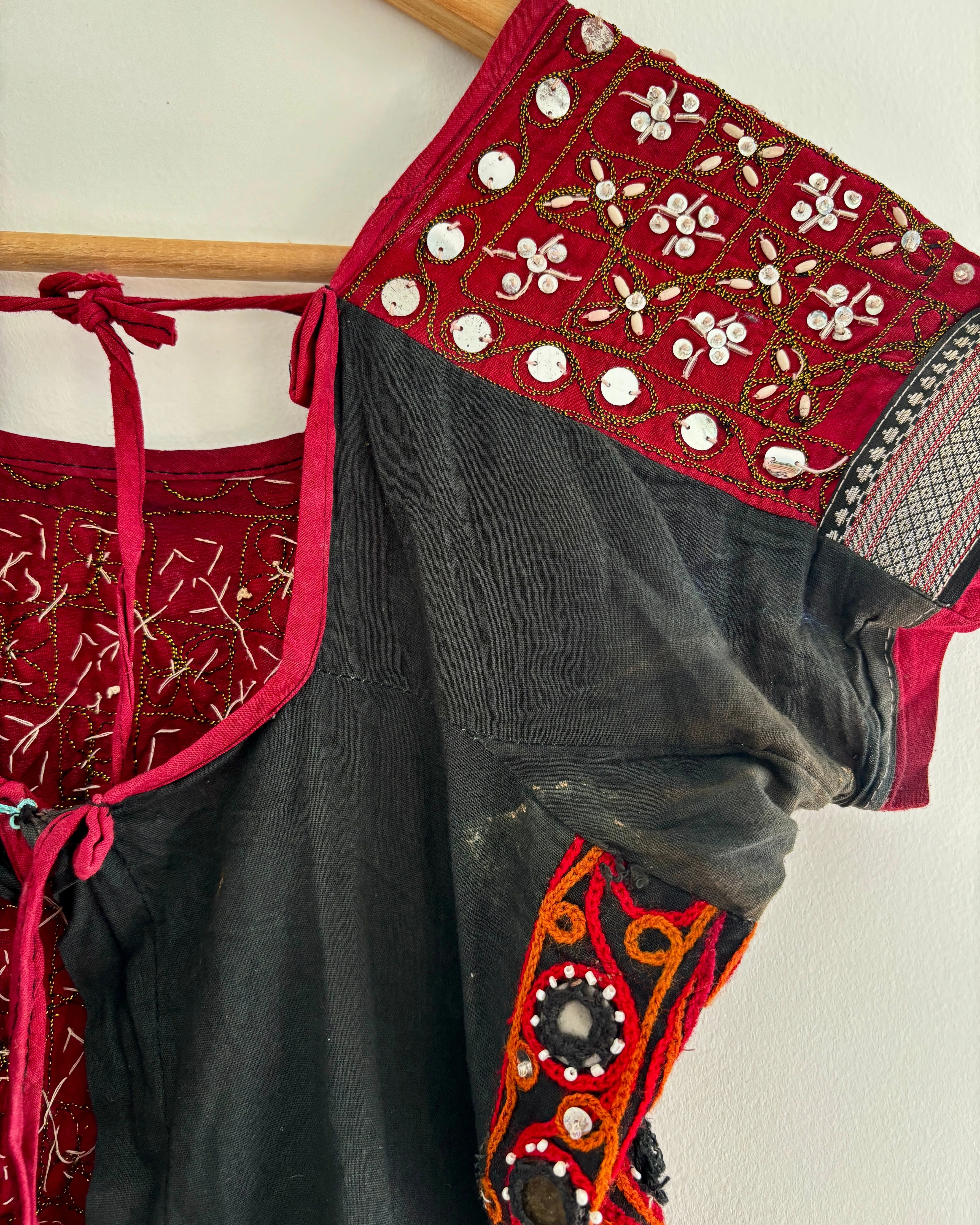 Vintage Indian Embroidered Top
