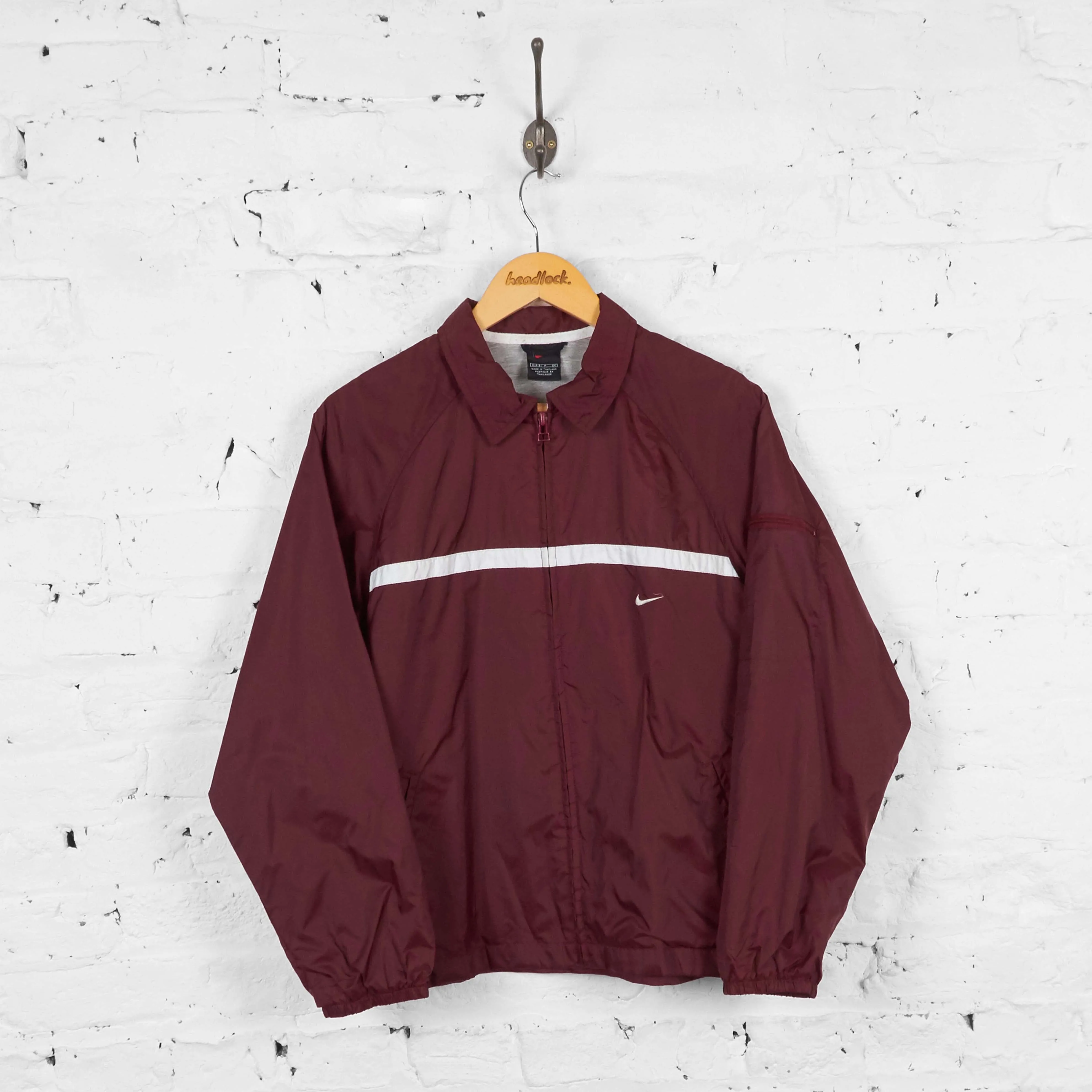 Vintage Nike Tracksuit Top - Red - S