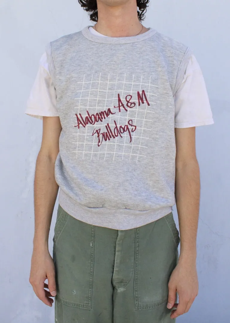 Vintage Sleeveless Sweatshirt T1568