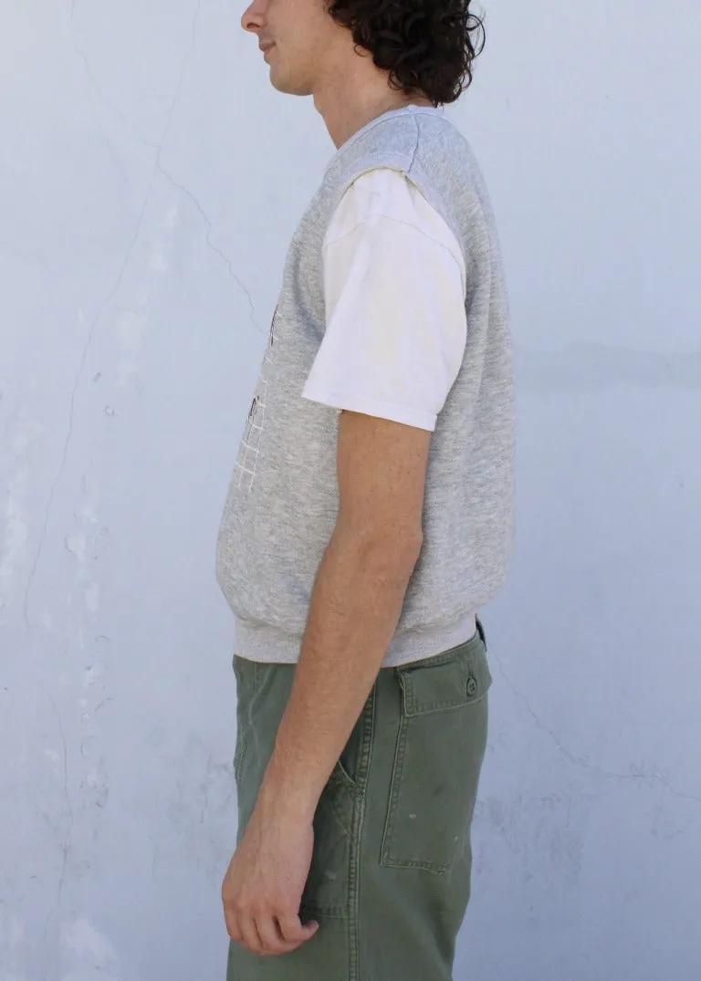 Vintage Sleeveless Sweatshirt T1568