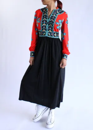 Vintage Tunic Dress D0033