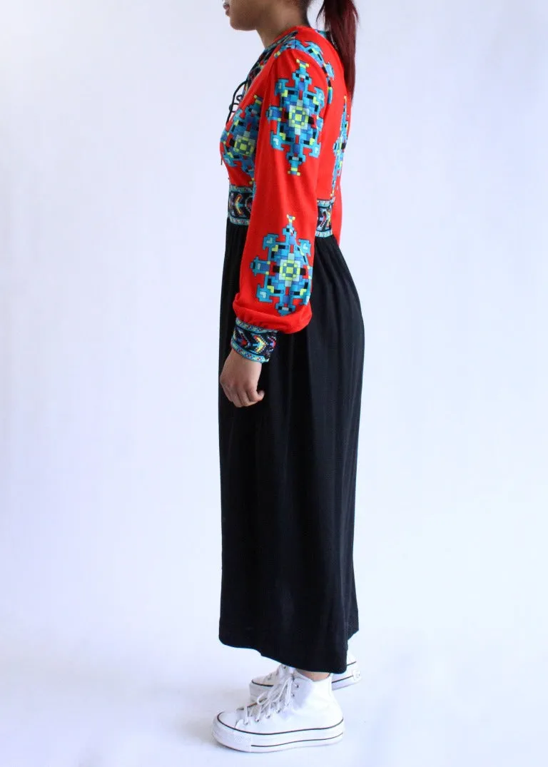 Vintage Tunic Dress D0033