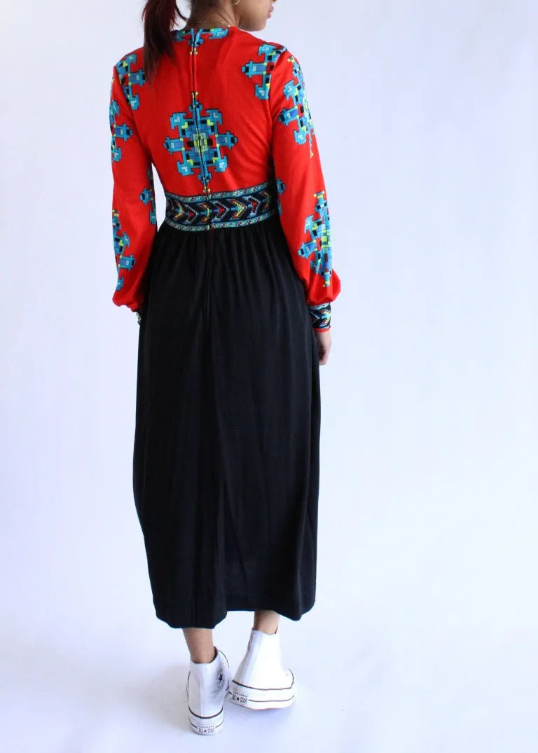 Vintage Tunic Dress D0033