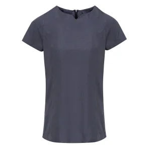 Viola Linen Look cut neck beauty tunic, Personalised Gift
