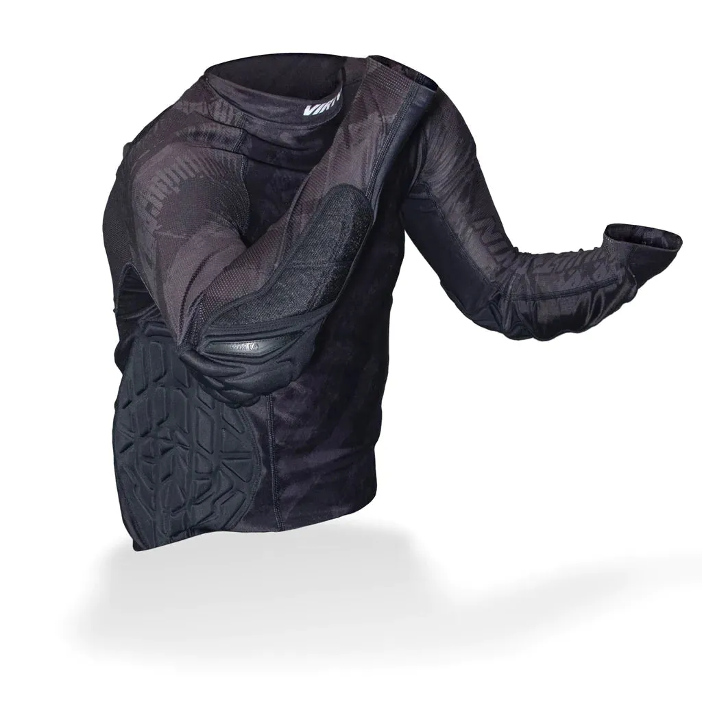Virtue Breakout Padded Compression Long Sleeve - Black