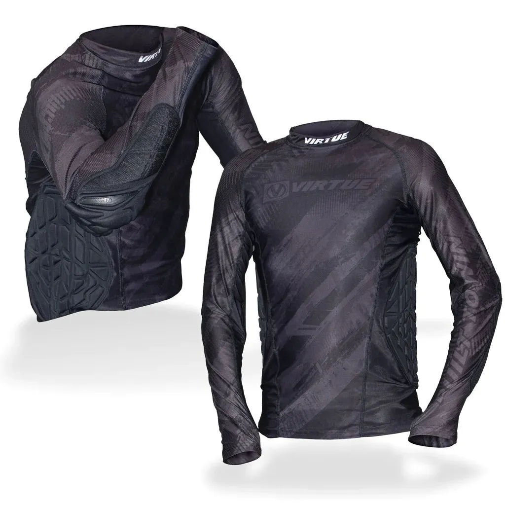 Virtue Breakout Padded Compression Long Sleeve - Black