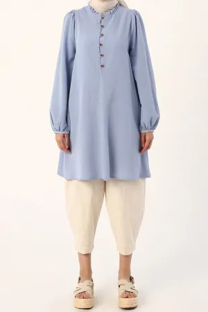 Viscose-Linen Tunic