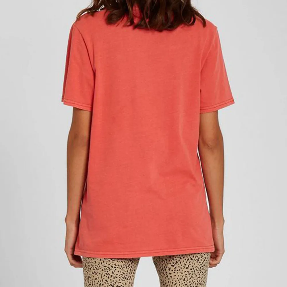 Volcom Womens Solid Stone Emblem T-Shirt