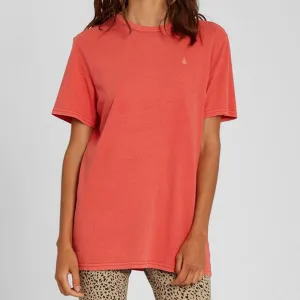 Volcom Womens Solid Stone Emblem T-Shirt
