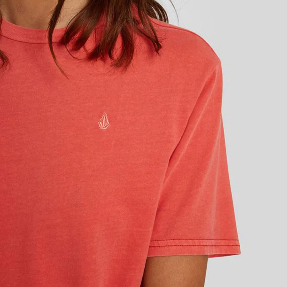 Volcom Womens Solid Stone Emblem T-Shirt