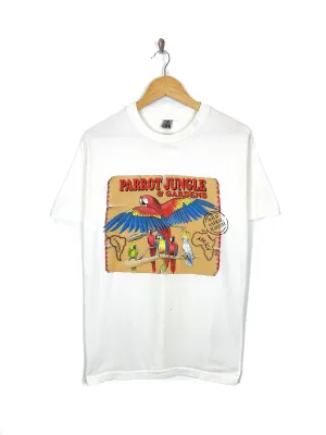 VTG Parrot Jungle Graphic Tee (L)