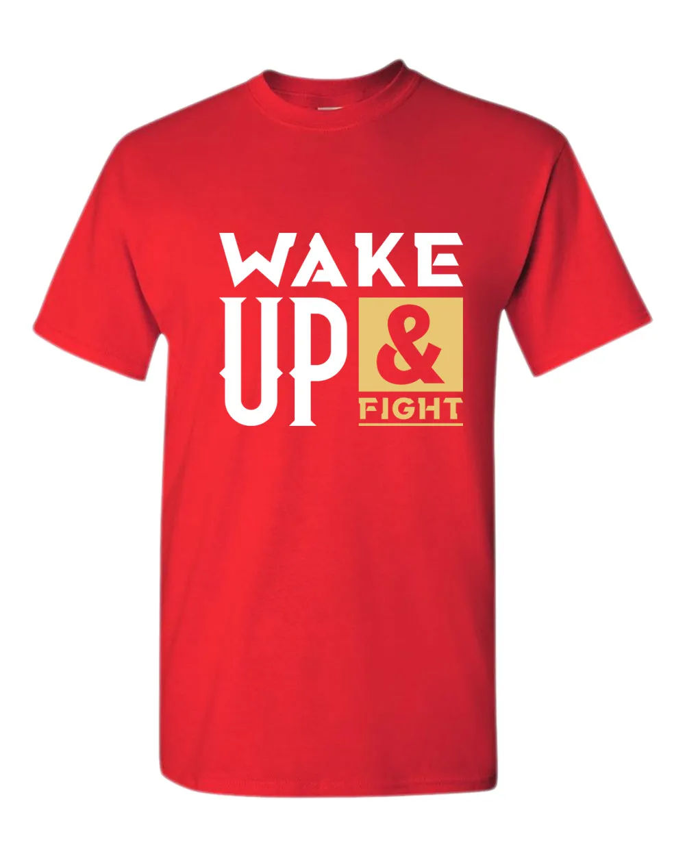Wake up and fight t-shirt, motivational t-shirt, inspirational tees, casual tees