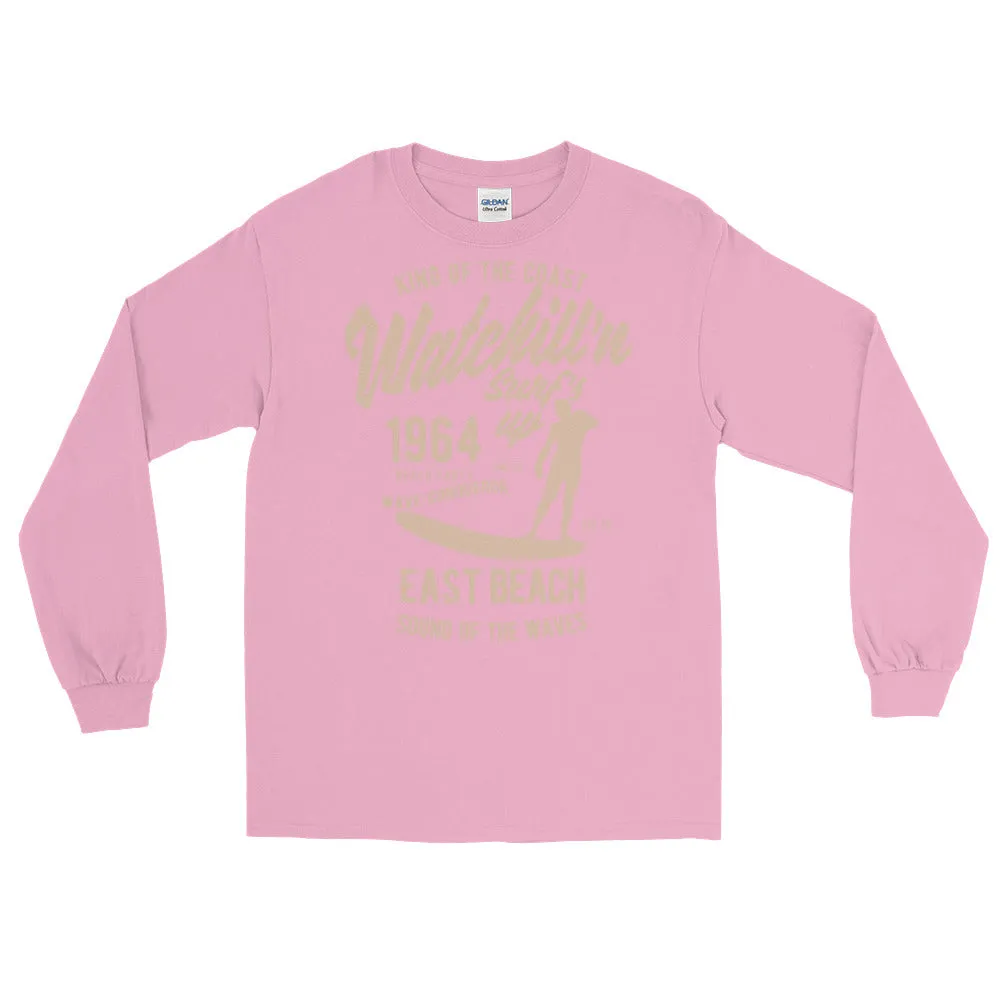 Watchill'n 'Surf's Up' - Long-Sleeve T-Shirt (Khaki)