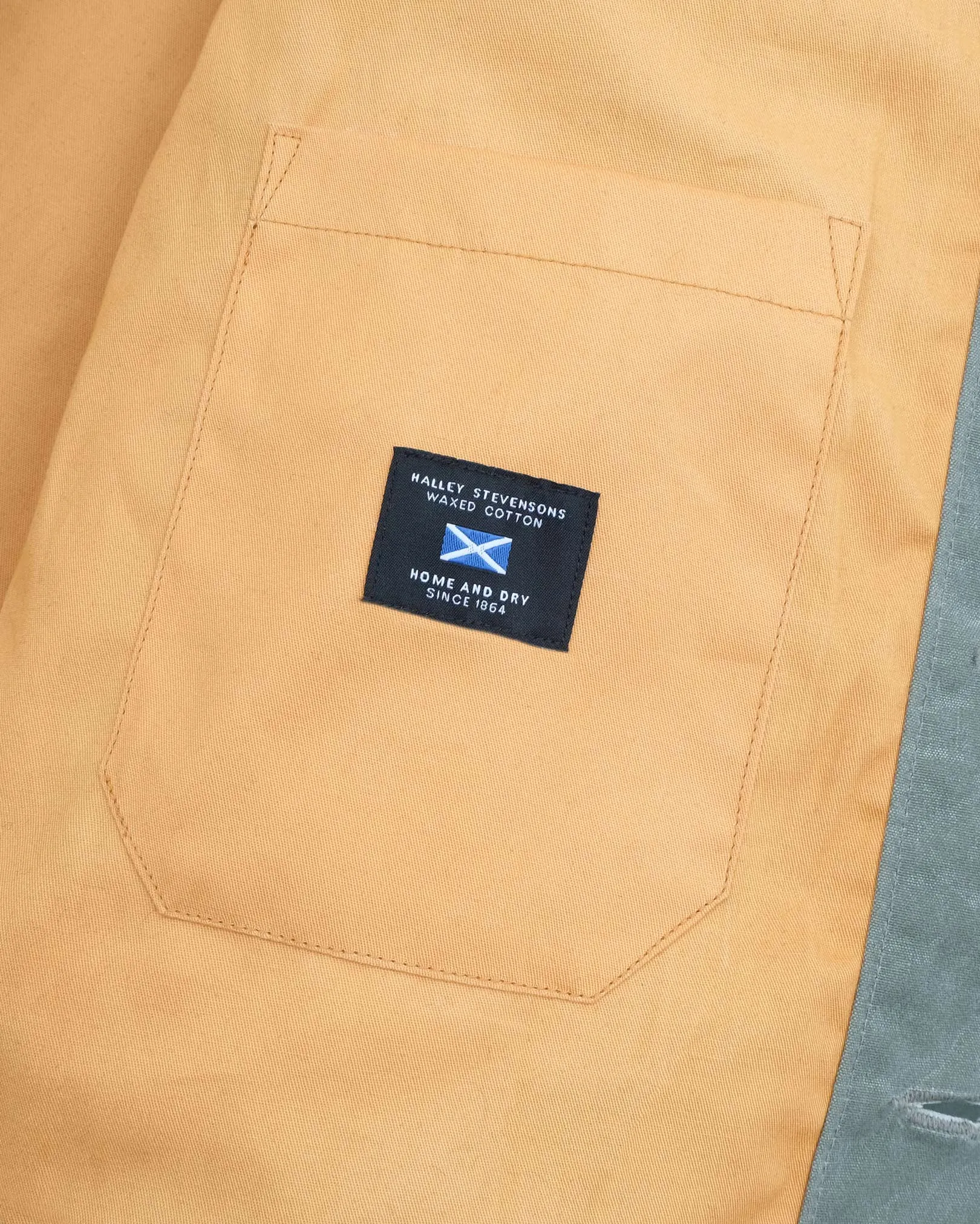 Waxed Cotton Crissman - Light Moss