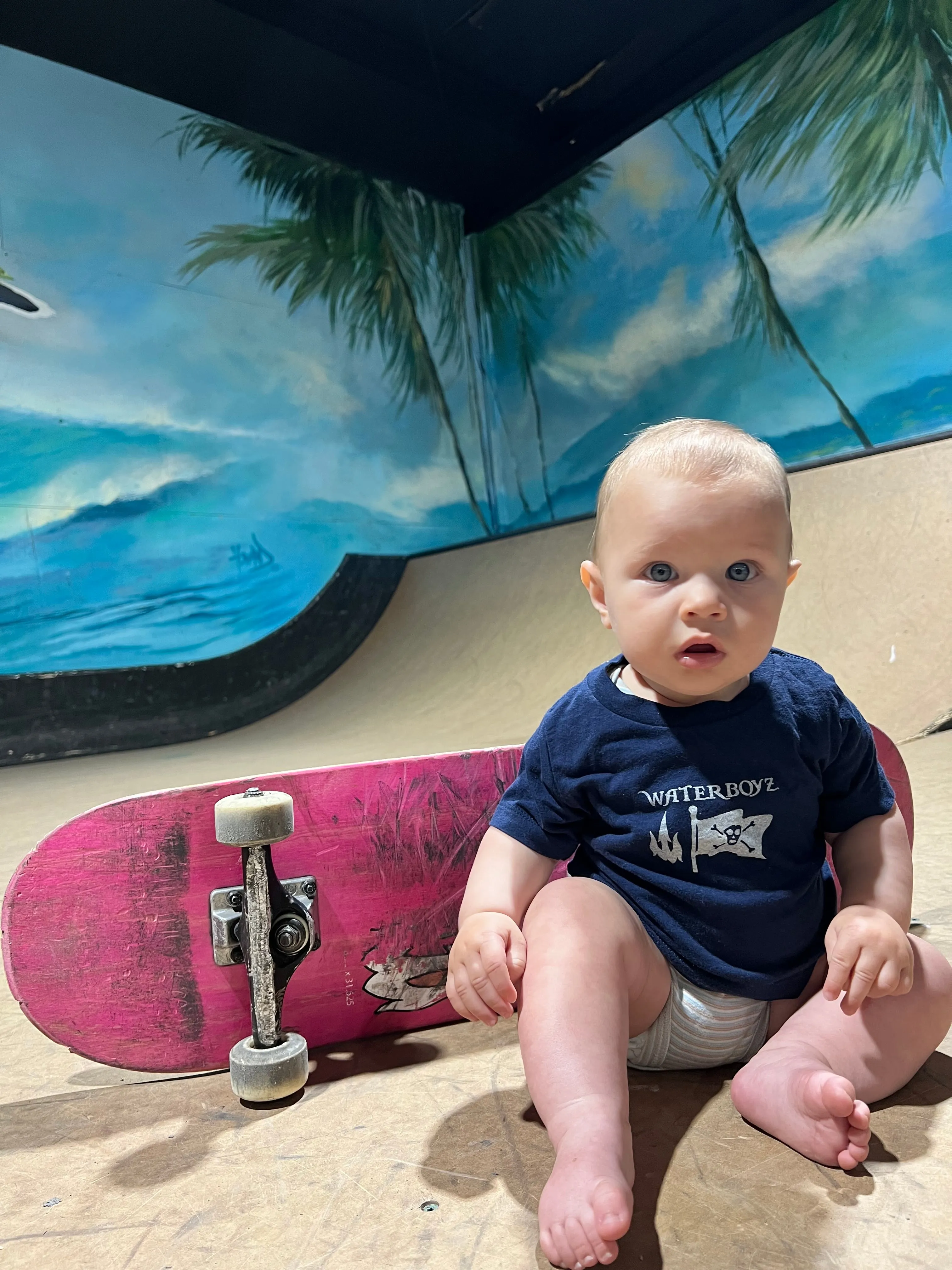 WBZ Toddler Pirate Flag T-shirt