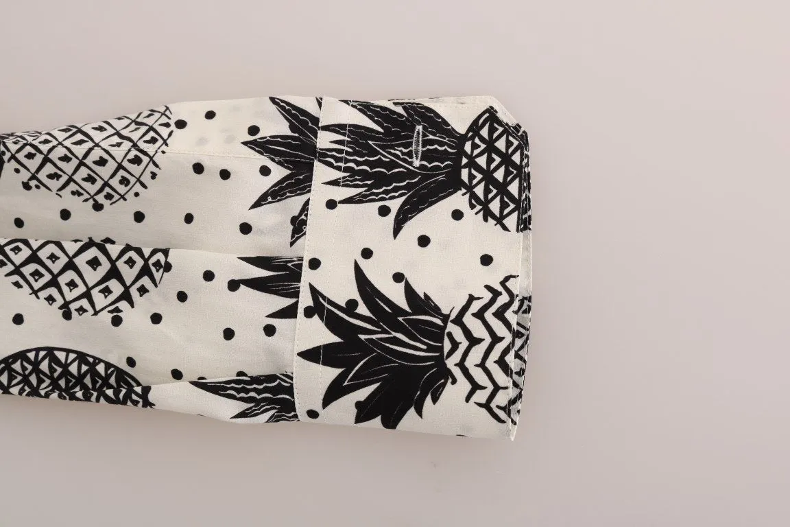 White Pineapple GOLD Slim Fit Shirt